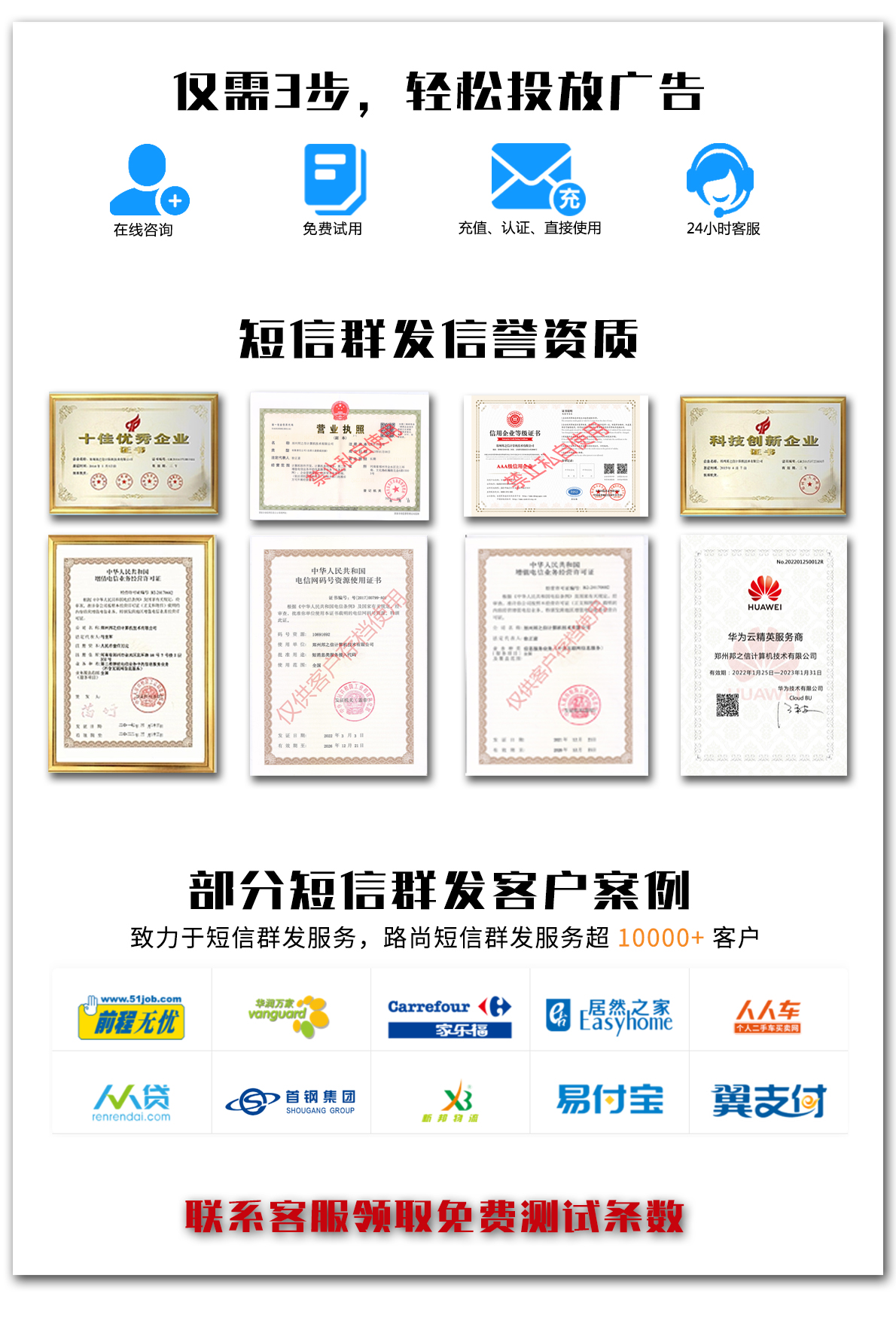 企業短信群發平臺